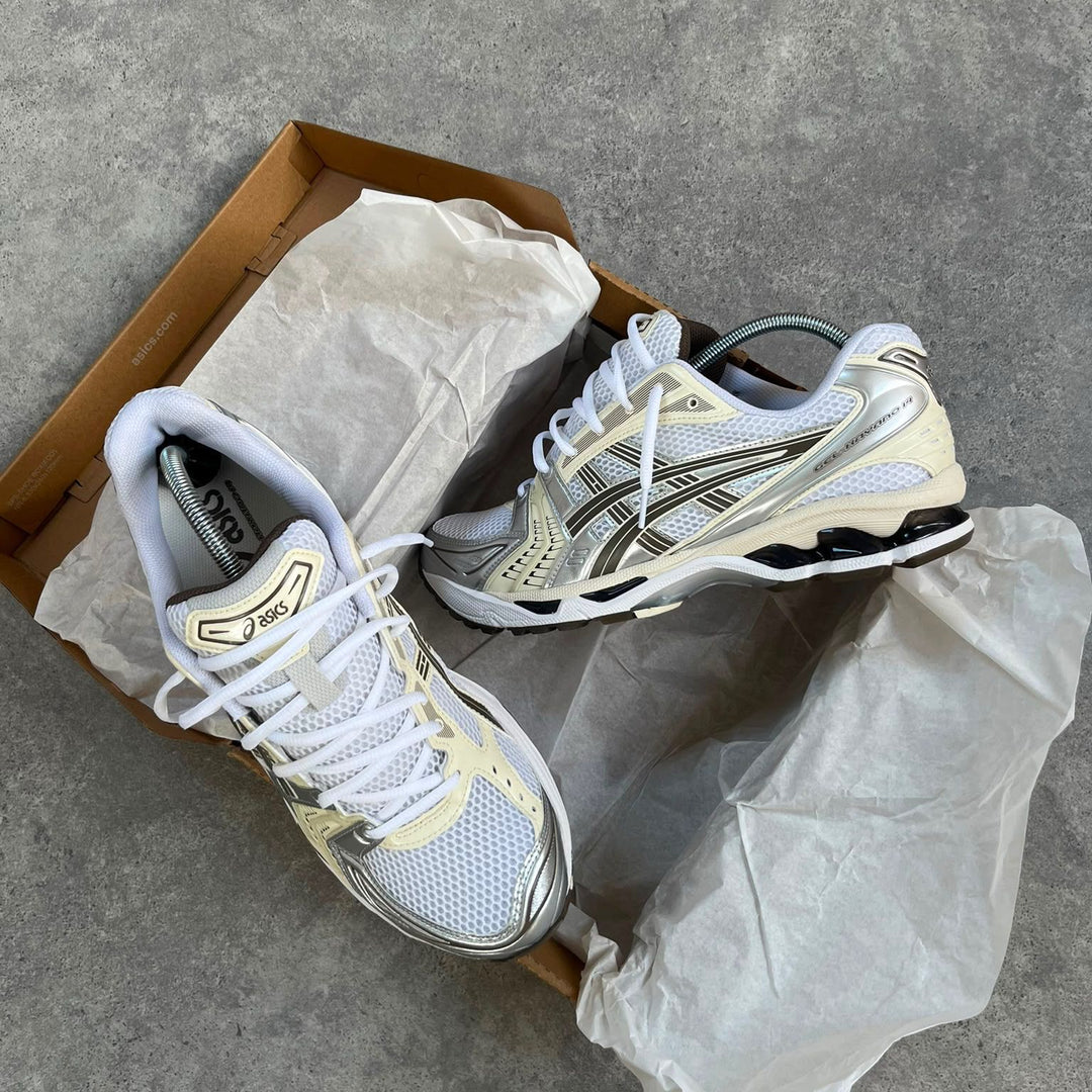 ASICS GEL-KAYANO 14 WHITE IVORY