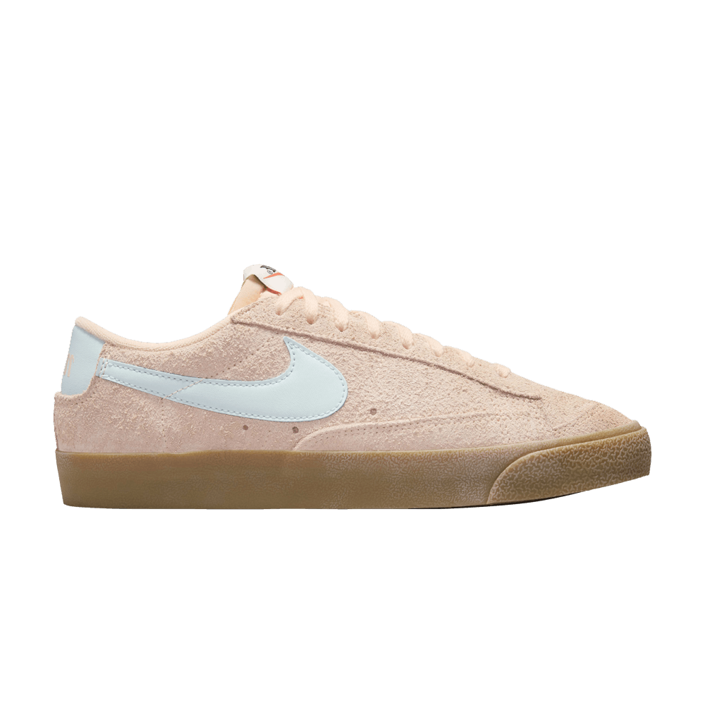 NIKE BLAZER LOW 77 VINTAGE CRIMSON TINT GLACIER BLUE (WOMEN&