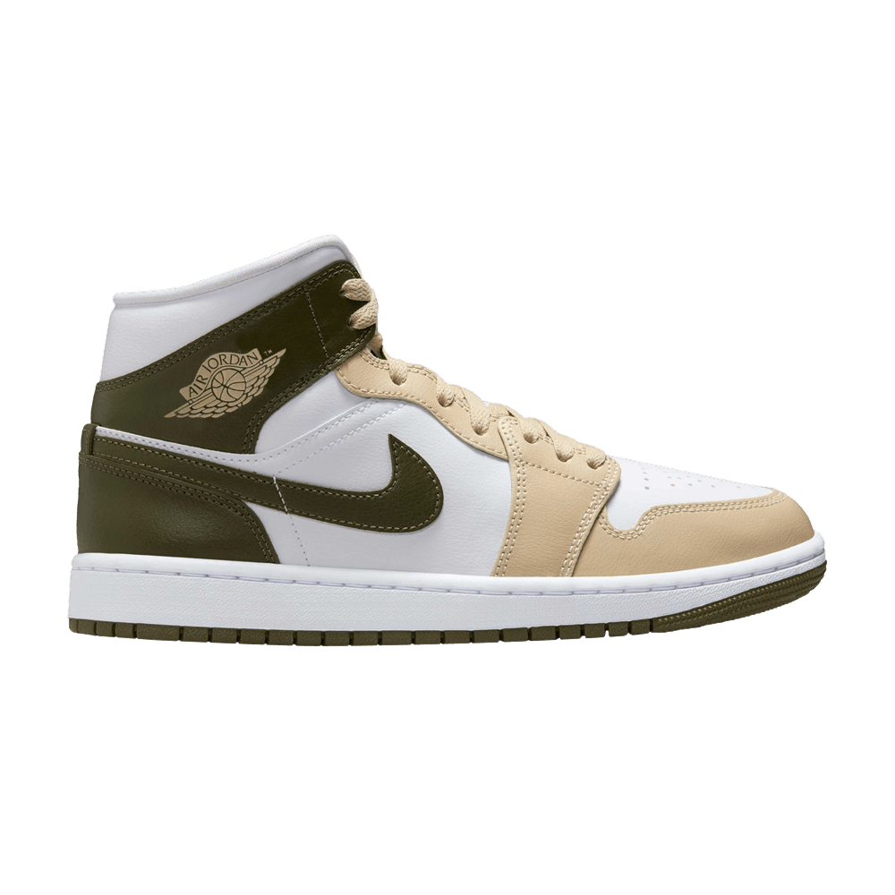 JORDAN 1 MID MILITARY DRAB (WOMEN&