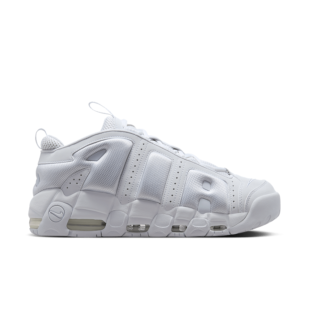 NIKE AIR MORE UPTEMPO LOW TRIPLE WHITE