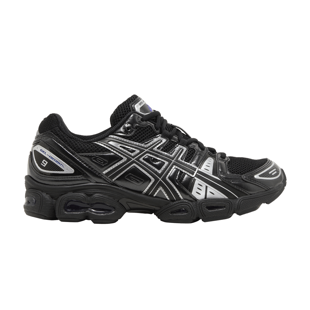 ASICS GEL-NIMBUS 9 BLACK PURE SILVER