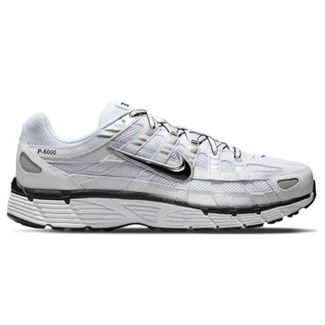 NIKE P-6000 'WHITE METALLIC SILVER BLACK' — Stock