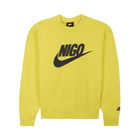 NIKE X NIGO NRG FLEECE CREW SWEATSHIRT YELLOW