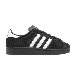ADIDAS SUPERSTAR II BLACK PONYHAIR (WOMEN'S)