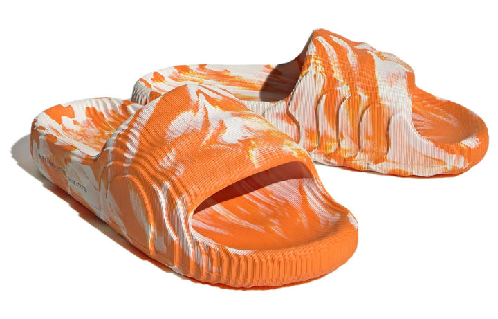 ADIDAS ADILETTE 22 SLIDES BRIGHT ORANGE