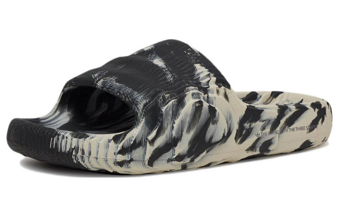 ADIDAS ADILETTE 22 SLIDES CARBON ALUMINIUM