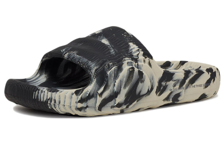 ADIDAS ADILETTE 22 SLIDES CARBON ALUMINIUM
