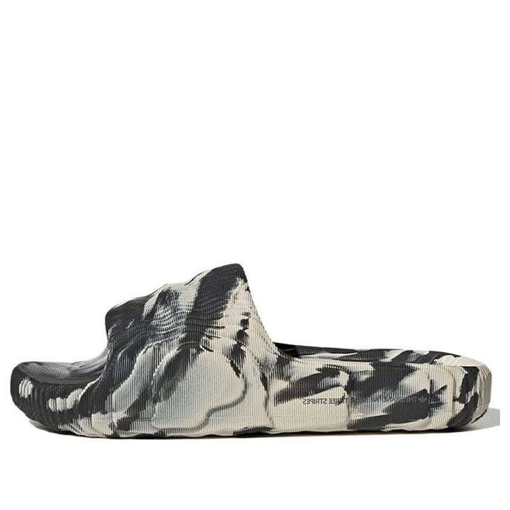 ADIDAS ADILETTE 22 SLIDES CARBON ALUMINIUM