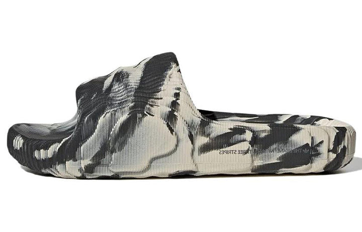 ADIDAS ADILETTE 22 SLIDES CARBON ALUMINIUM