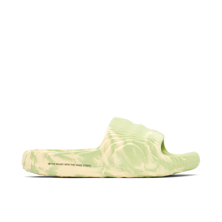 ADIDAS ADILETTE 22 SLIDES MAGIC LIME ST DESERT SAND