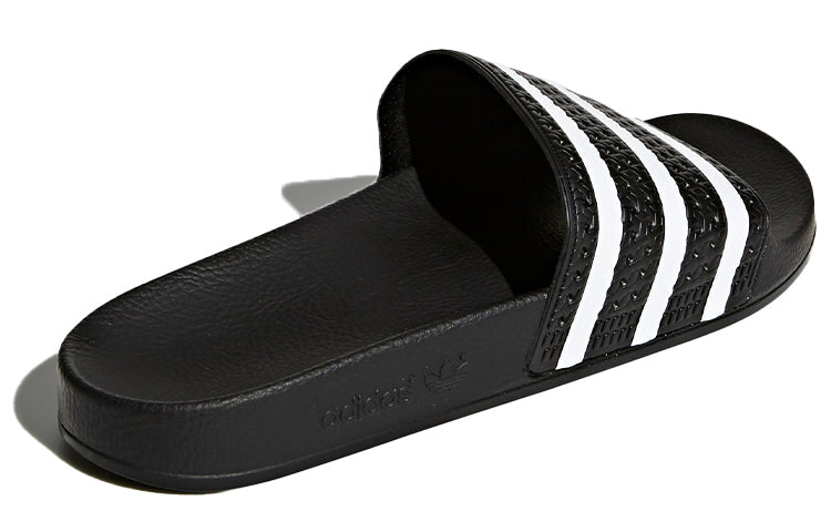 ADIDAS ADILETTE BLACK WHITE