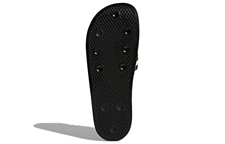 ADIDAS ADILETTE BLACK WHITE