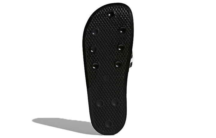 ADIDAS ADILETTE BLACK WHITE