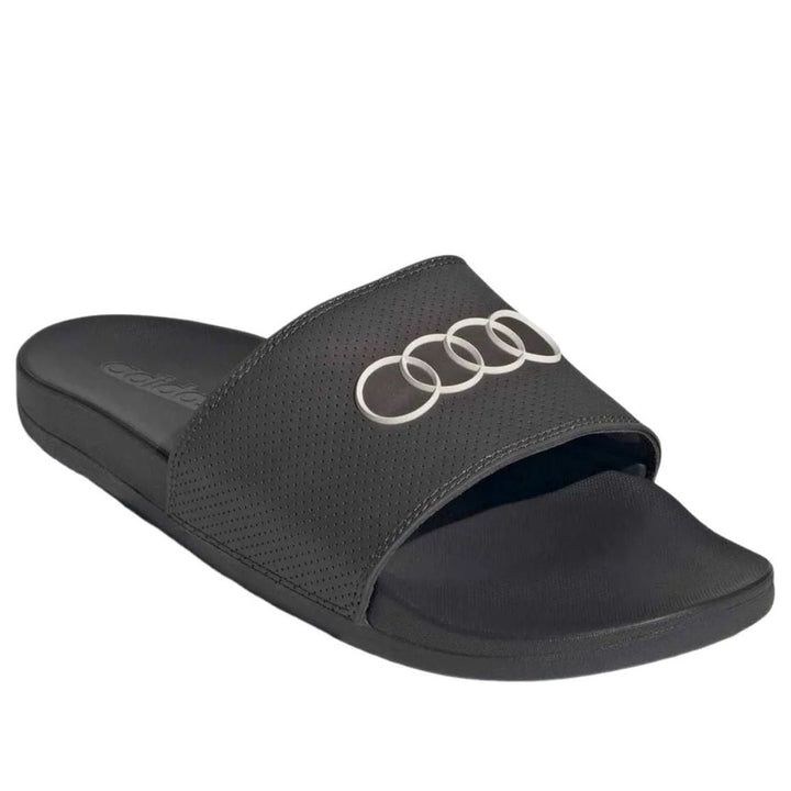 ADIDAS ADILETTE COMFORT SLIDES AUDI REVOLUT F1 TEAM UTILITY BLACK