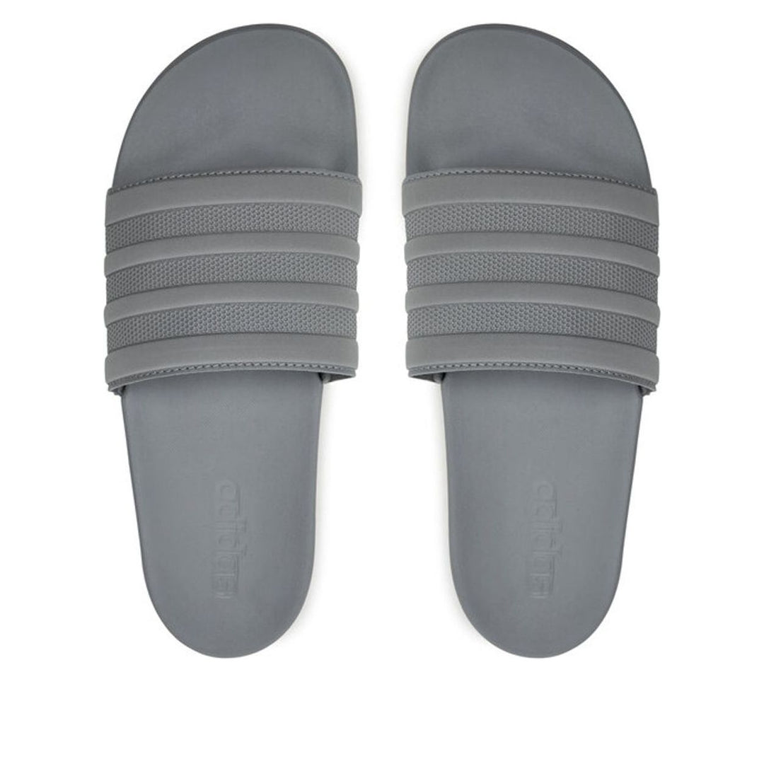 ADIDAS ADILETTE COMFORT SLIDES CHARCOAL SOLID GREY