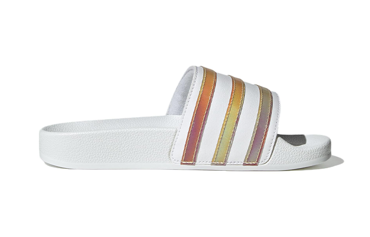 ADIDAS ADILETTE SLIDES CLOUD WHITE MULTICOLOR GS