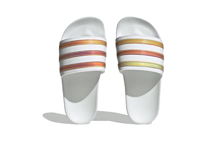 ADIDAS ADILETTE SLIDES CLOUD WHITE MULTICOLOR GS