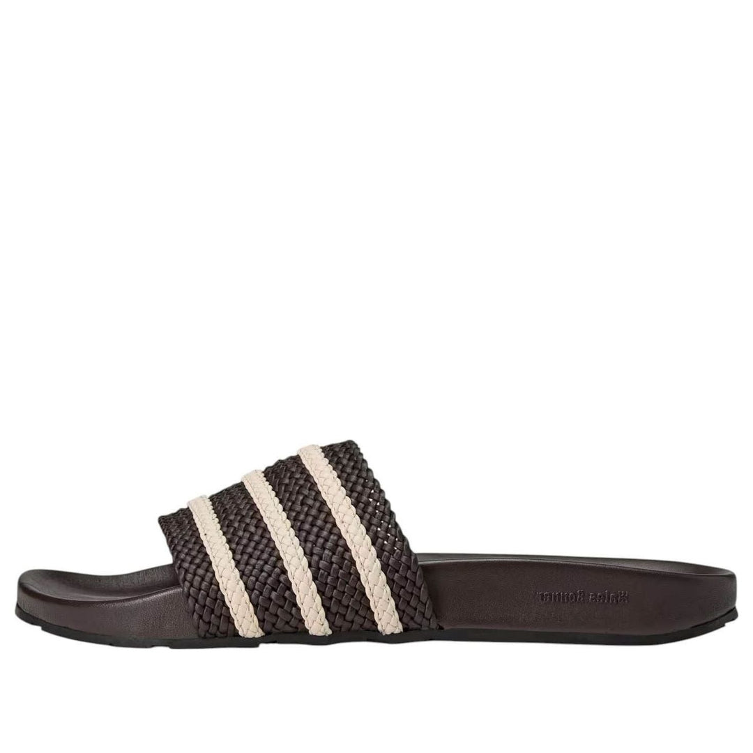 ADIDAS ADILETTE SLIDES WALES BONNER DARK BROWN