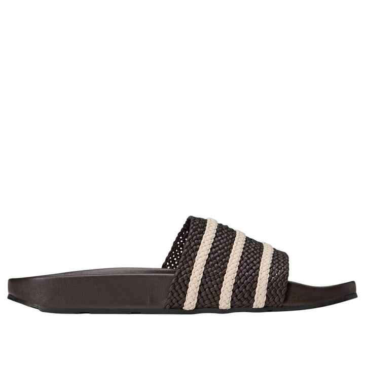 ADIDAS ADILETTE SLIDES WALES BONNER DARK BROWN