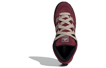 ADIDAS ADIMATIC MID MAROON WONDER BEIGE CORE BLACK — Stock