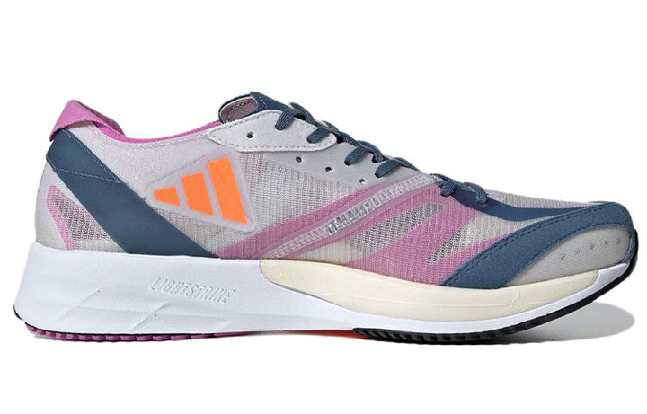 ADIDAS ADIZERO ADIOS 7 DASH GREY SOLAR ORANGE WONDER STEEL