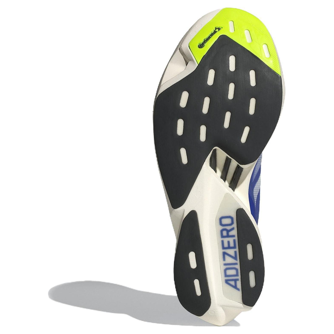 ADIDAS ADIZERO ADIOS PRO 3 COBALT BLUE ZERO METALIC LUCID LEMON WOMENS