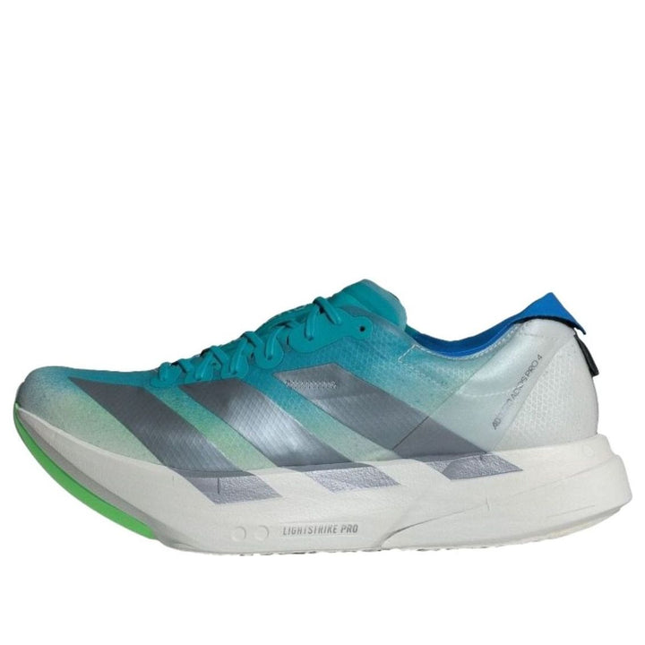 ADIDAS ADIZERO ADIOS PRO 4 HI-RES AQUA IRON METALLIC