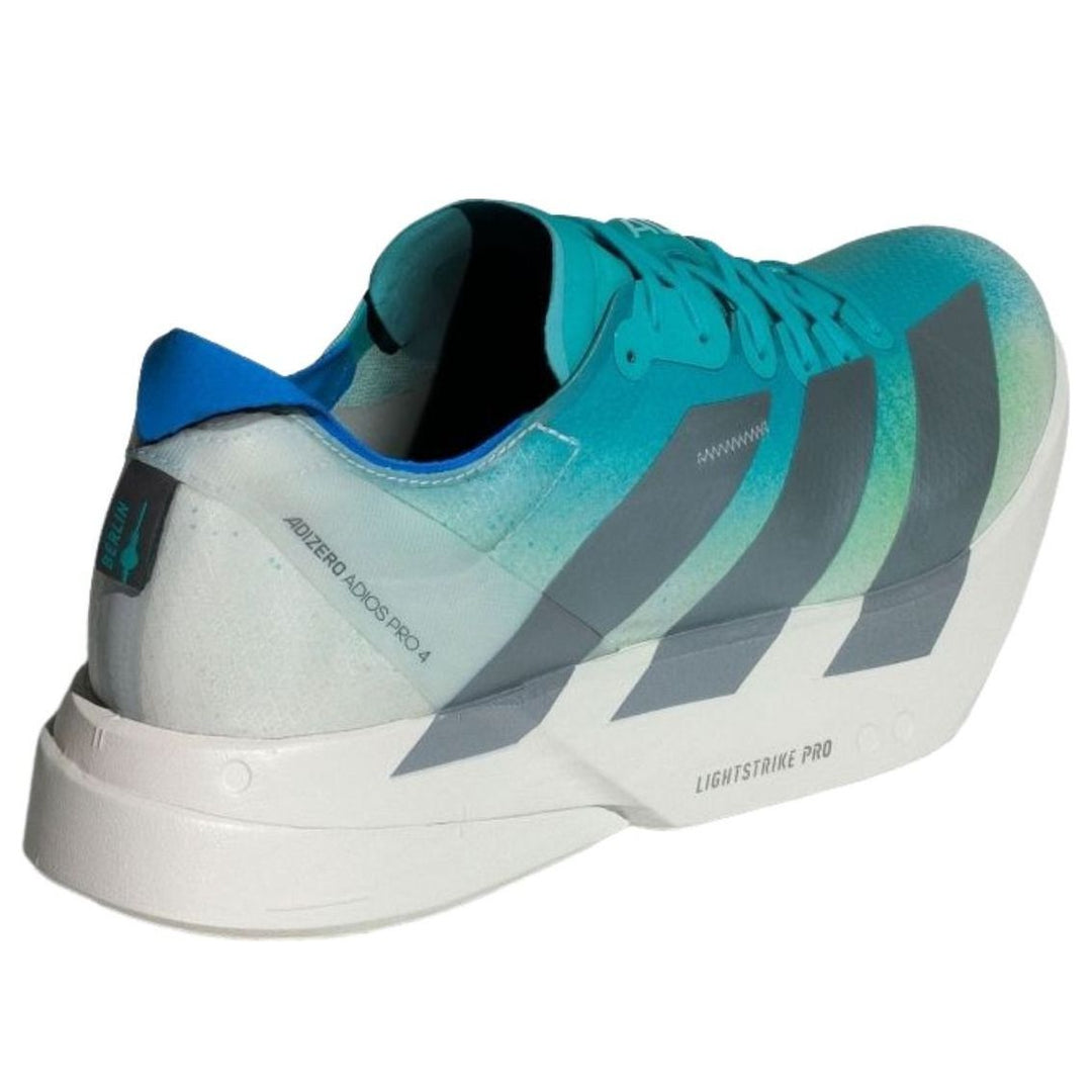 ADIDAS ADIZERO ADIOS PRO 4 HI-RES AQUA IRON METALLIC