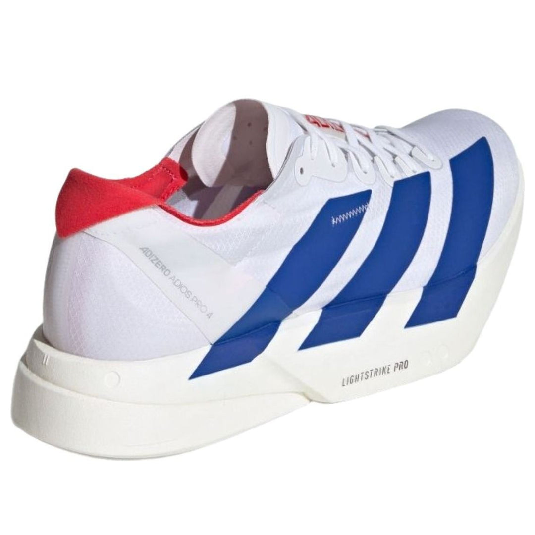 ADIDAS ADIZERO ADIOS PRO 4 WHITE ROYAL BLUE RUBY