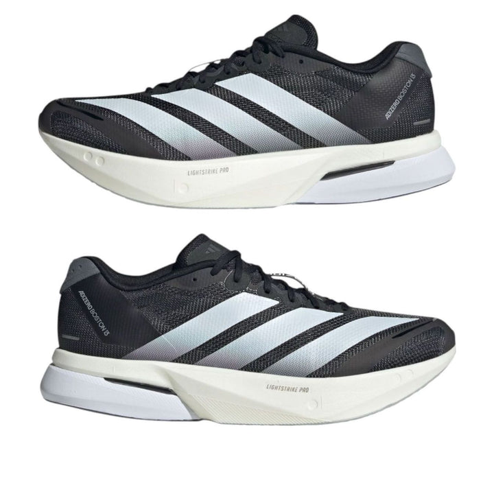 ADIDAS ADIZERO BOSTON 13 CORE BLACK CLOUD WHITE GREY FIVE