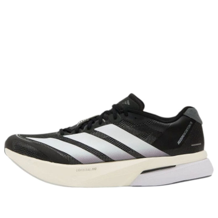 ADIDAS ADIZERO BOSTON 13 CORE BLACK CLOUD WHITE GREY FIVE