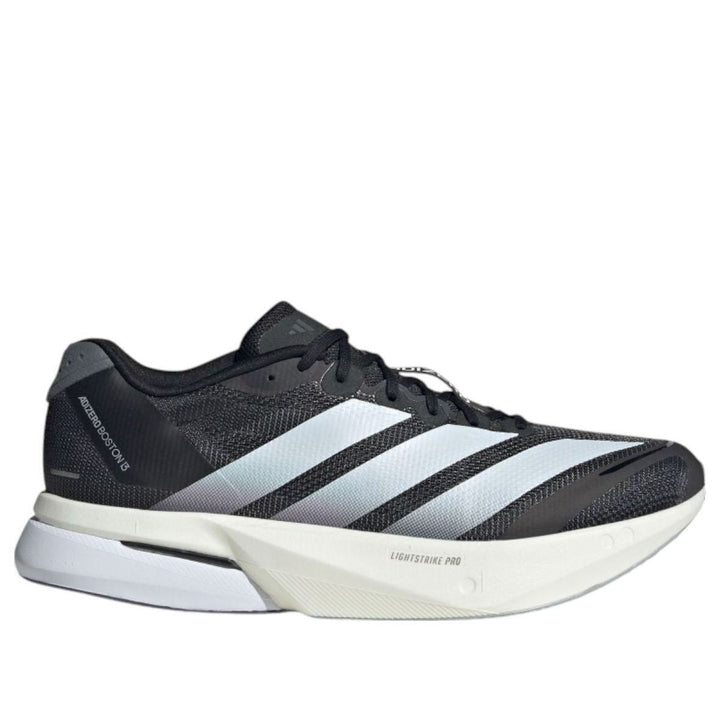 ADIDAS ADIZERO BOSTON 13 CORE BLACK CLOUD WHITE GREY FIVE