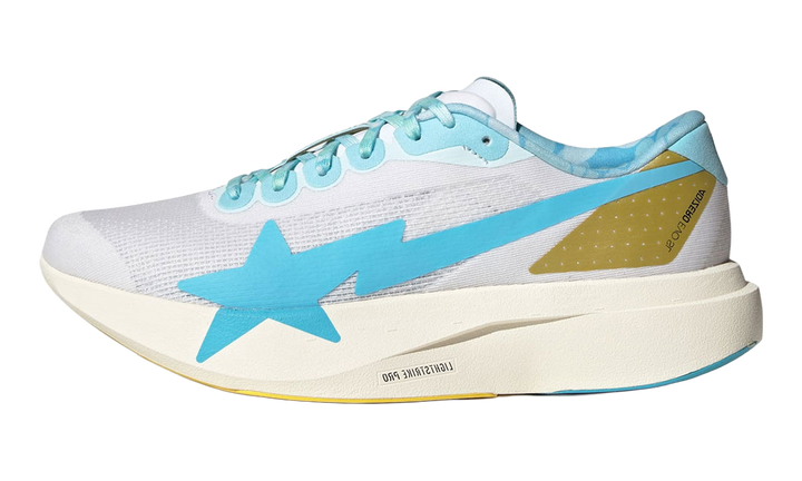 ADIDAS ADIZERO EVO SL BAPE BLUE PINK GOLD