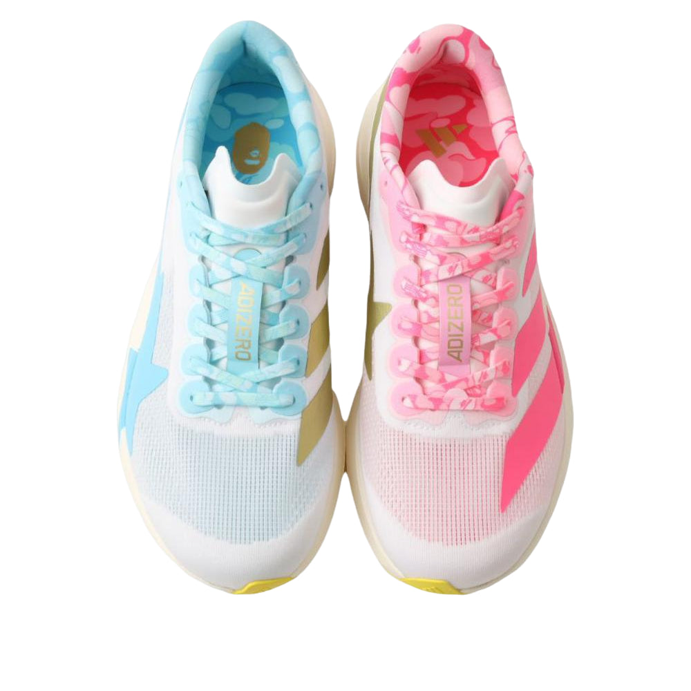 ADIDAS ADIZERO EVO SL BAPE BLUE PINK GOLD