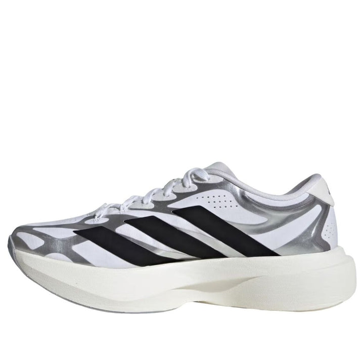 ADIDAS ADIZERO EVO SL EXO WHITE BLACK SILVER WOMENS
