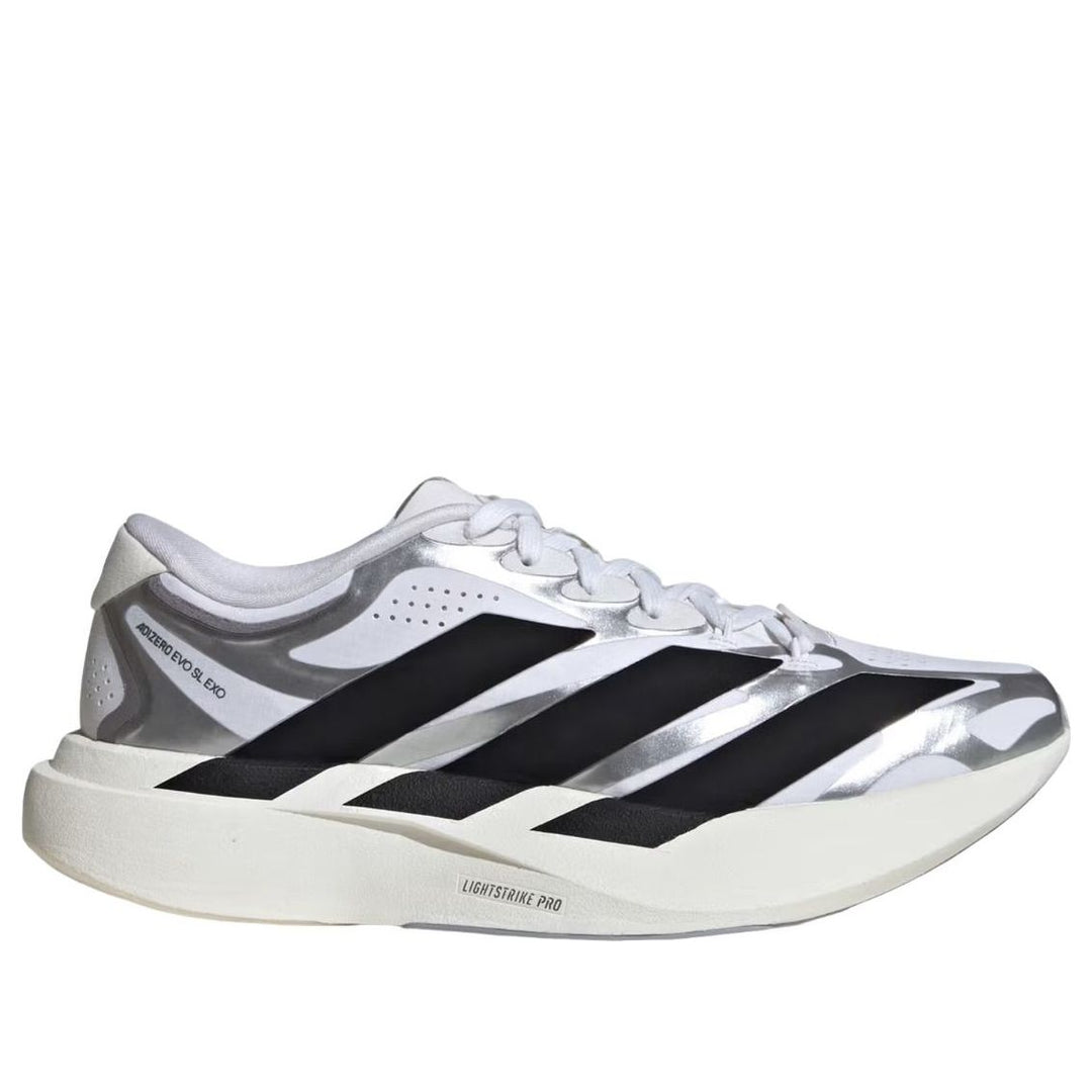 ADIDAS ADIZERO EVO SL EXO WHITE BLACK SILVER WOMENS