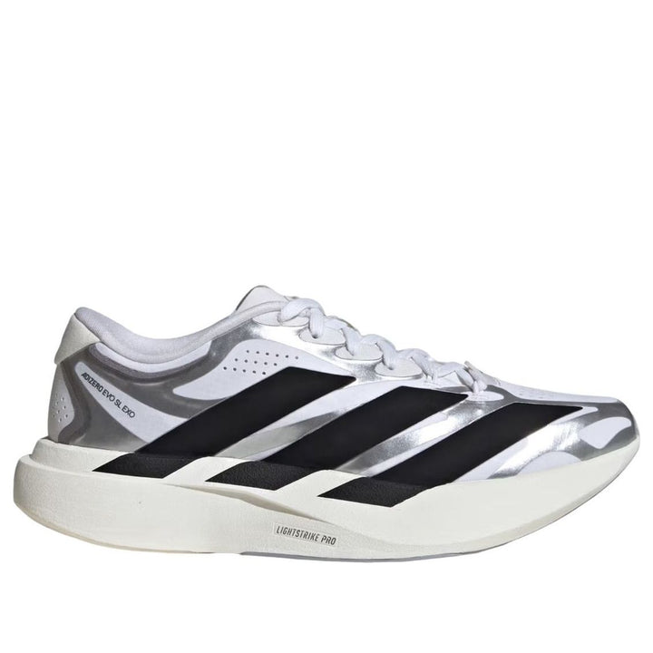ADIDAS ADIZERO EVO SL EXO WHITE BLACK SILVER WOMENS