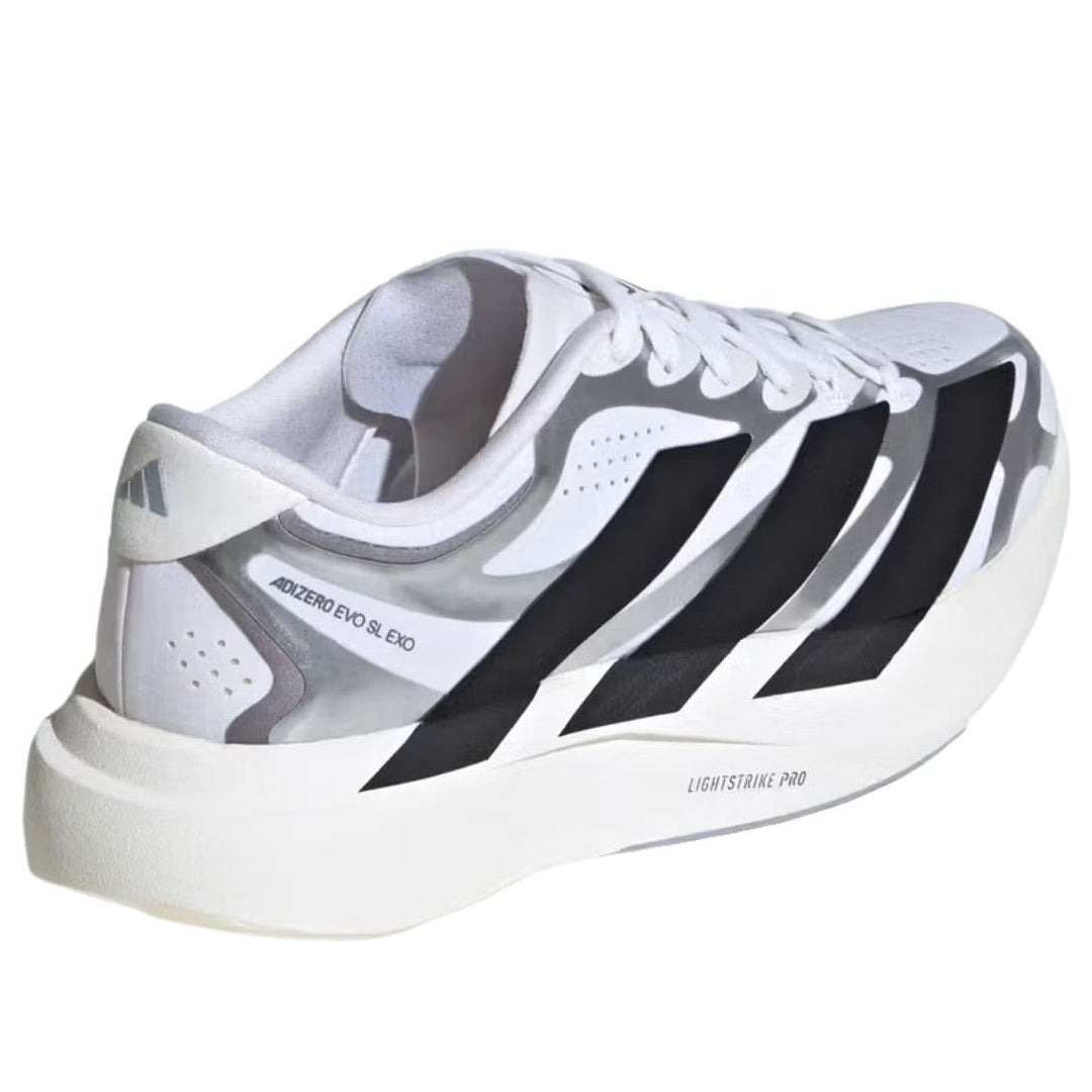 ADIDAS ADIZERO EVO SL EXO WHITE BLACK SILVER WOMENS