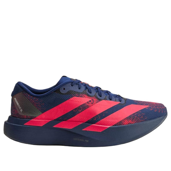 ADIDAS ADIZERO EVO SL LABRUM DARK BLUE LUCID RED