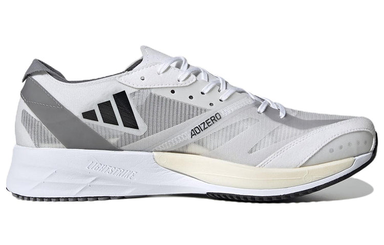 ADIDAS ADIZZERO ADIOS 7 CLOUD WHITE BLACK GREY