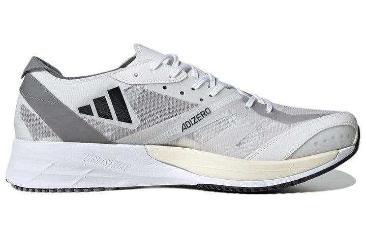 ADIDAS ADIZZERO ADIOS 7 CLOUD WHITE BLACK GREY