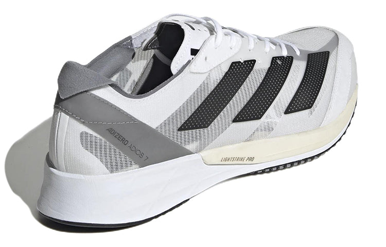 ADIDAS ADIZZERO ADIOS 7 CLOUD WHITE BLACK GREY