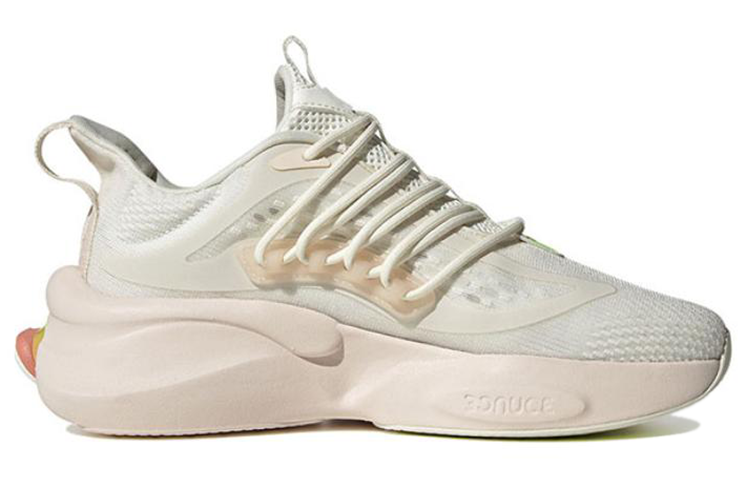 ADIDAS ALPHABOOST V1 OFF WHITE WONDER CLAY LUCID LEMON WOMENS