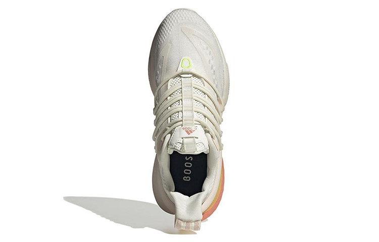 ADIDAS ALPHABOOST V1 OFF WHITE WONDER CLAY LUCID LEMON WOMENS