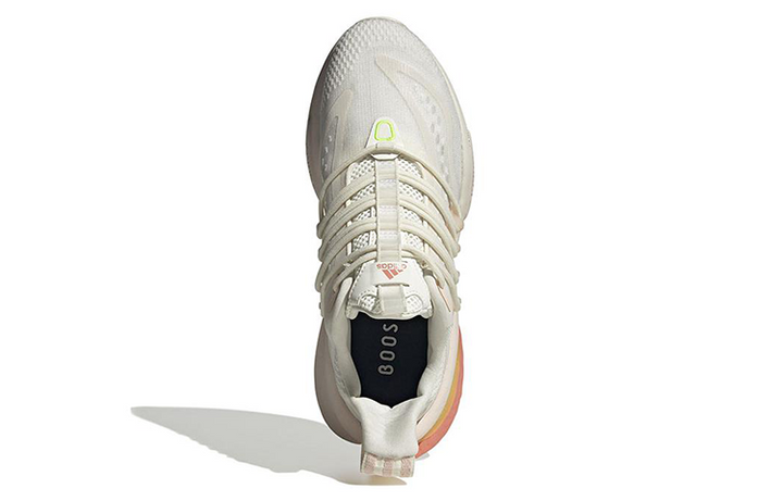 ADIDAS ALPHABOOST V1 OFF WHITE WONDER CLAY LUCID LEMON WOMENS
