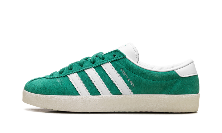 ADIDAS BLANC SPORTY &amp; RICH COURT GREEN WOMENS