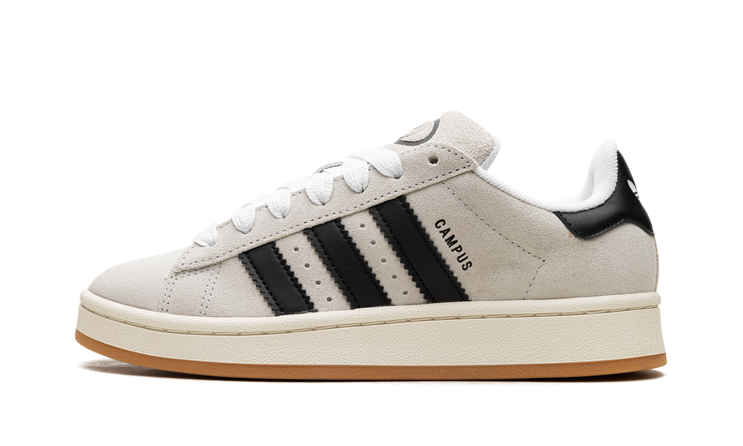 ADIDAS CAMPUS 00S CRYSTAL WHITE CORE BLACK (WOMEN&