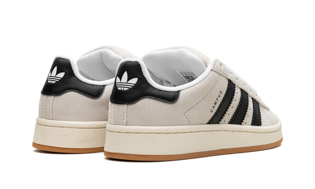 ADIDAS CAMPUS 00S CRYSTAL WHITE CORE BLACK (WOMEN&