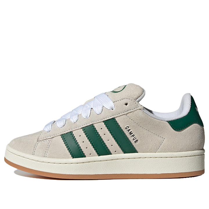 ADIDAS CAMPUS 00S CRYSTAL WHITE DARK GREEN WOMENS