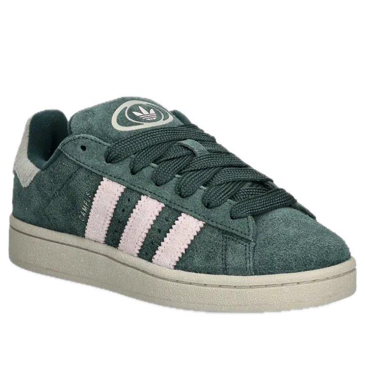 ADIDAS CAMPUS 00S MINERAL GREEN SANDY PINK WOMENS